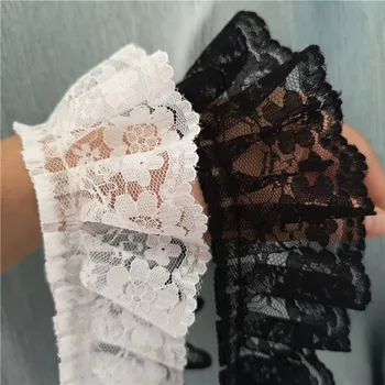 10yard high quality black and white pleated lace vintage style skirt sleeves doll skirt lace accessories 5.5CM
10yard high quality black and white pleated lace vintage style skirt sleeves doll skirt lace accessories 5.5CM