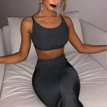 2019 New Bandage Sexy 2 Pieces Sets Strap Top With Knee-Length Skirt Party Lady Fashion Sheath Sexy Sets
2019 New Bandage Sexy 2 Pieces Sets Strap Top With Knee-Length Skirt Party Lady Fashion Sheath Sexy Sets
