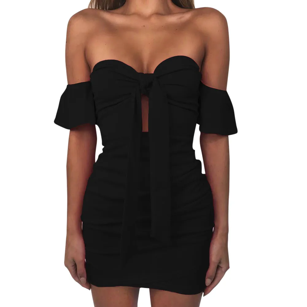 FEITONG Women 2018 Summer Vintage Off Shoulder Short Sleeve Lace Party Mini Dress Summer Party Causal Black Red White Dress
FEITONG Women 2018 Summer Vintage Off Shoulder Short Sleeve Lace Party Mini Dress Summer Party Causal Black Red White Dress
