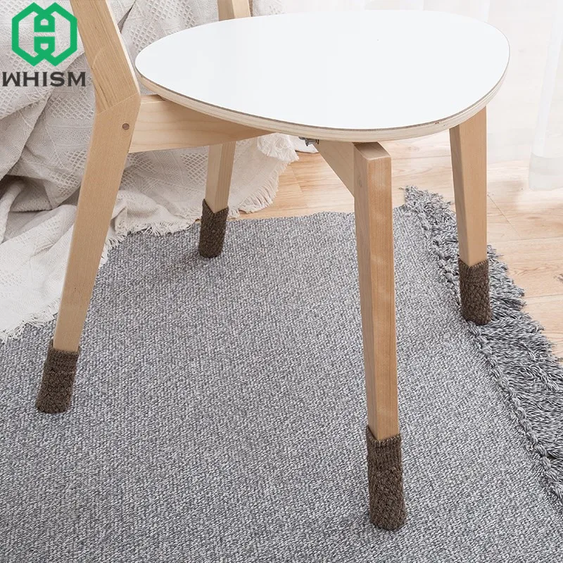 WHISM 4PCS Anti Slip Mat Bumper Damper Cute Furniture Legs Feet Rug Caps Pads Knitting Table Chair Legs Socks Floor Protector
WHISM 4PCS Anti Slip Mat Bumper Damper Cute Furniture Legs Feet Rug Caps Pads Knitting Table Chair Legs Socks Floor Protector