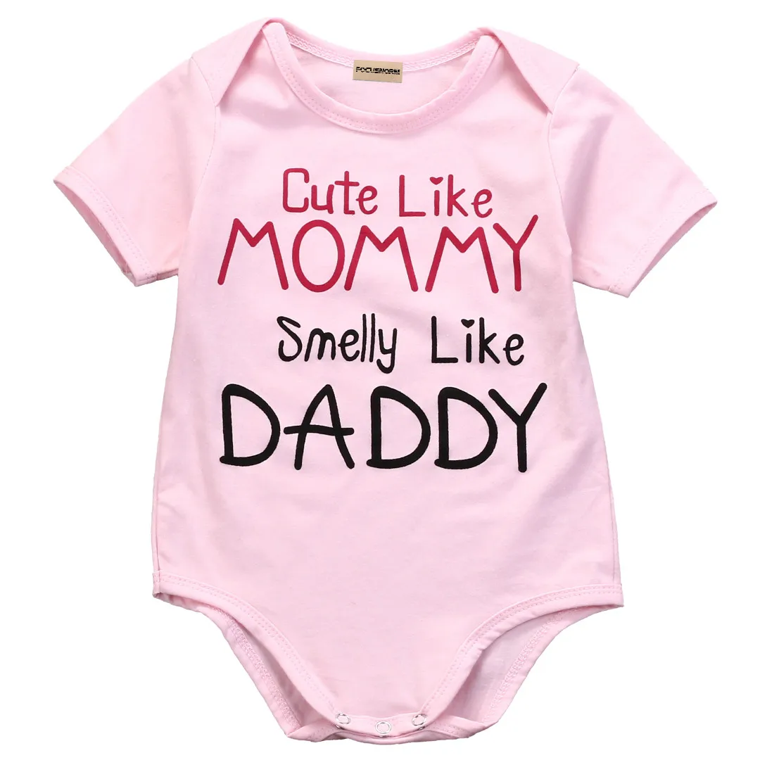 Newborn Infant Baby Girls Cotton Romper Jumpsuit Outfits Clothes 0-18M Baby Girl Pink Letter Printed Short Sleeve Romper
Newborn Infant Baby Girls Cotton Romper Jumpsuit Outfits Clothes 0-18M Baby Girl Pink Letter Printed Short Sleeve Romper