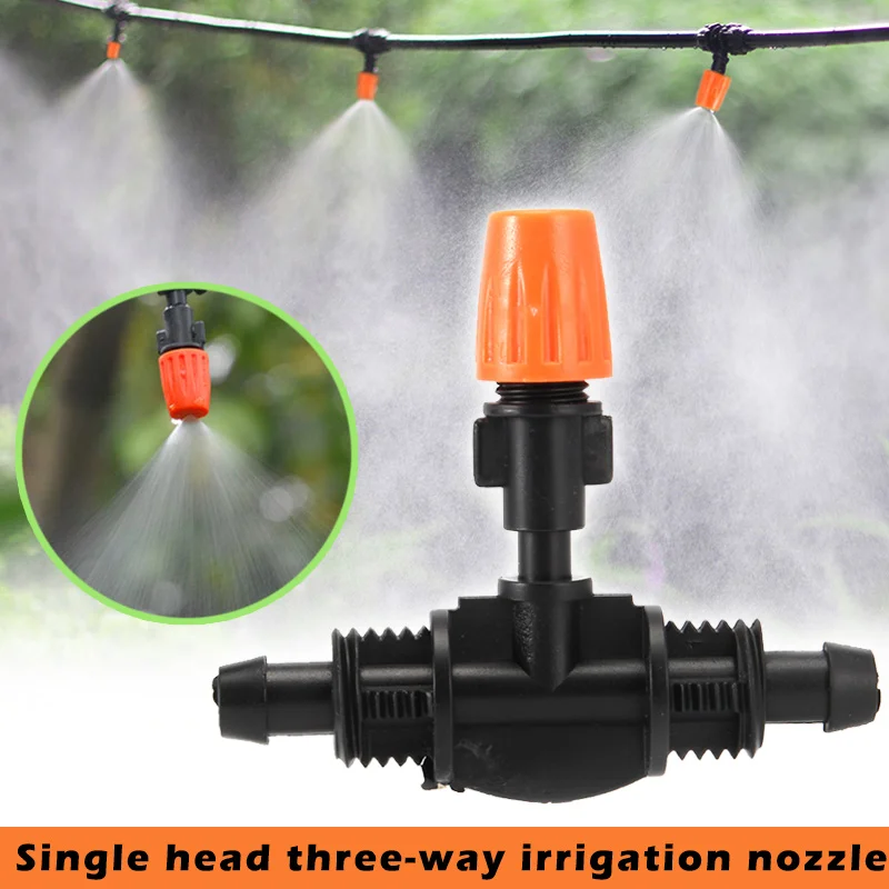 Misting Nozzle Sprinkler Tee Joints for Watering Plant Flower Cooling System Home Garden Irrigation MYDING
Misting Nozzle Sprinkler Tee Joints for Watering Plant Flower Cooling System Home Garden Irrigation MYDING
