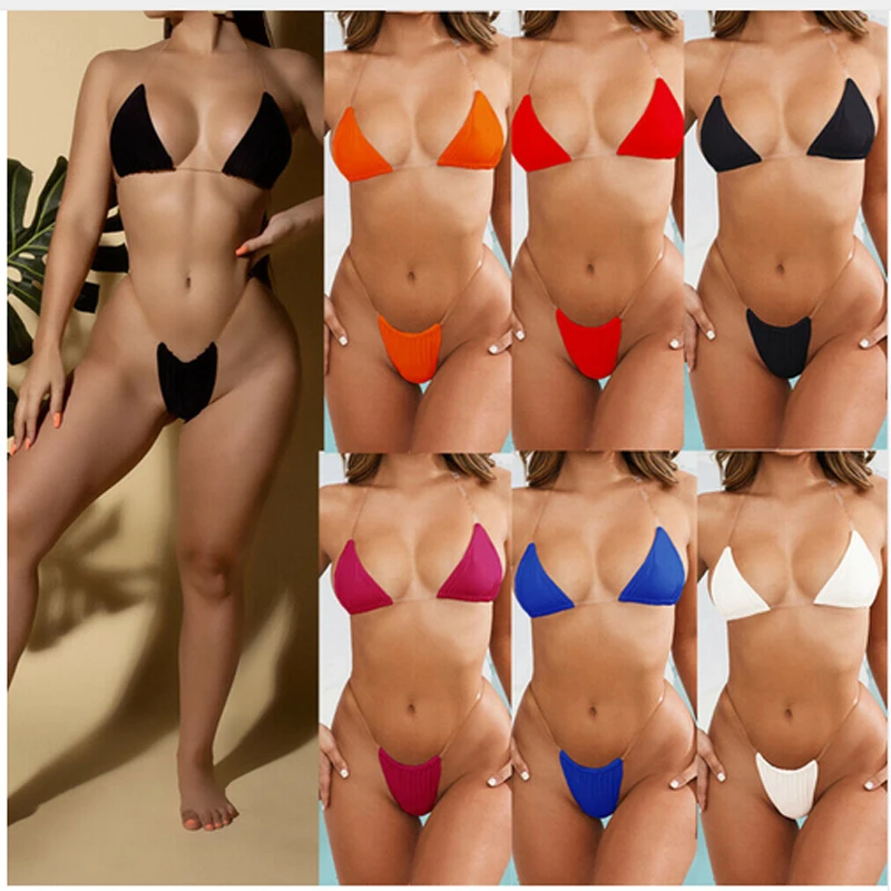 2019 Women Sexy Bikini Set Solid Color Swimsuits Swimwear Transparent Strap Beach Bralette Swimsuit Bathing Suit Solid Swimwear
2019 Women Sexy Bikini Set Solid Color Swimsuits Swimwear Transparent Strap Beach Bralette Swimsuit Bathing Suit Solid Swimwear