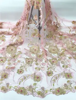 2019 New style French net lace fabric High Quality bead flower African lace fabric high quality nigerian lace fabric NXF03
2019 New style French net lace fabric High Quality bead flower African lace fabric high quality nigerian lace fabric NXF03