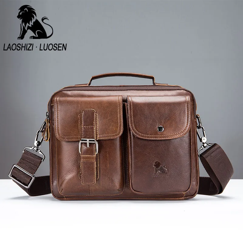 Genuine Leather Men Shoulder Bag Handbag Vintage Cowhide Crossbody Bag Tote Casual Men Messenger Bag Business Handtasche men ba
Genuine Leather Men Shoulder Bag Handbag Vintage Cowhide Crossbody Bag Tote Casual Men Messenger Bag Business Handtasche men ba