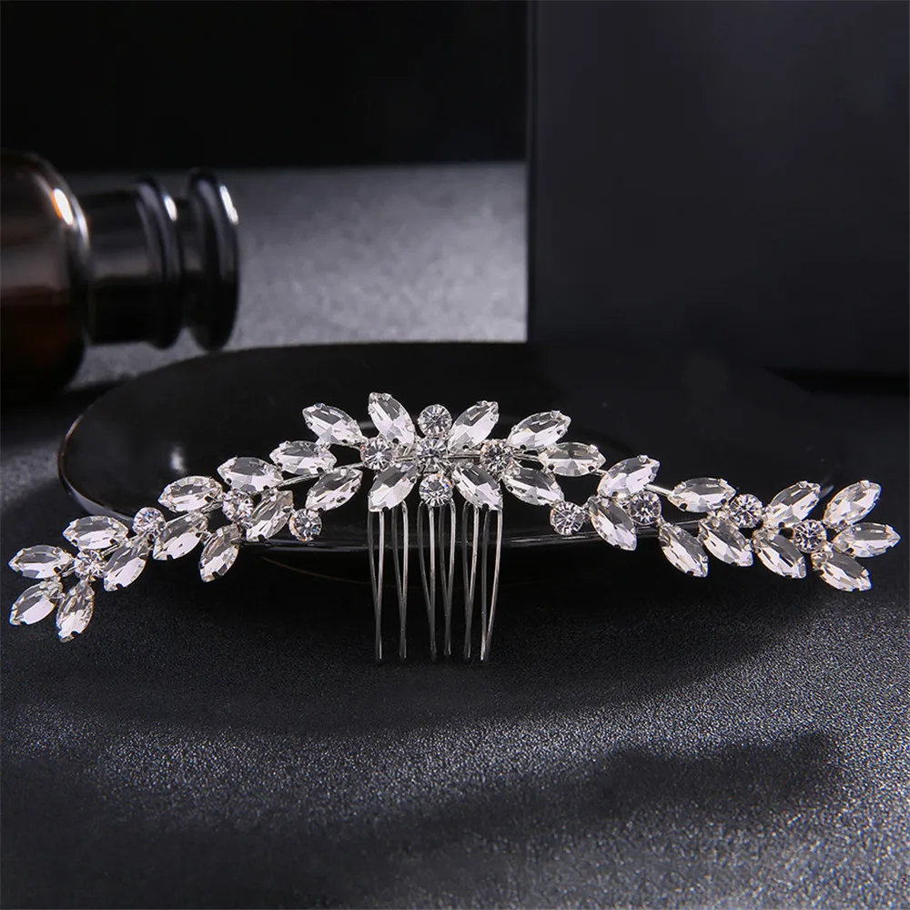 Classic Hairpins Hairpieces Wedding Long Hair Combs Austrian Crystal Bendable Bride Hair Jewelry For Women
Classic Hairpins Hairpieces Wedding Long Hair Combs Austrian Crystal Bendable Bride Hair Jewelry For Women