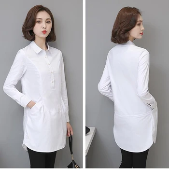 #3001 2020 Spring White/Black Long Blouse Women Plus Size 4XL Slim Elegant Office Casual Formal Long Sleeve Shirts For Women
#3001 2020 Spring White/Black Long Blouse Women Plus Size 4XL Slim Elegant Office Casual Formal Long Sleeve Shirts For Women