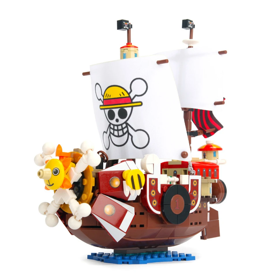 One Piece THOUSAND SUNNY Meri MIni Pirate Boat Ship Set Building Blocks Bricks Educational Toys Birthday Gifts For Kids
One Piece THOUSAND SUNNY Meri MIni Pirate Boat Ship Set Building Blocks Bricks Educational Toys Birthday Gifts For Kids