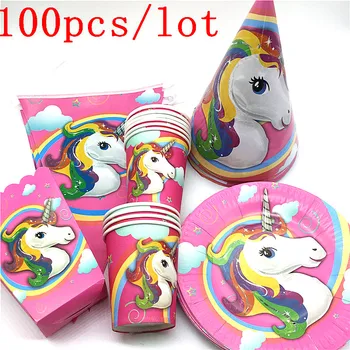 100pcs\lot Unicorn party suppiles decoration cardboard cups cartoon animals Unicorn party baby supplies festive party supplies 
100pcs\lot Unicorn party suppiles decoration cardboard cups cartoon animals Unicorn party baby supplies festive party supplies