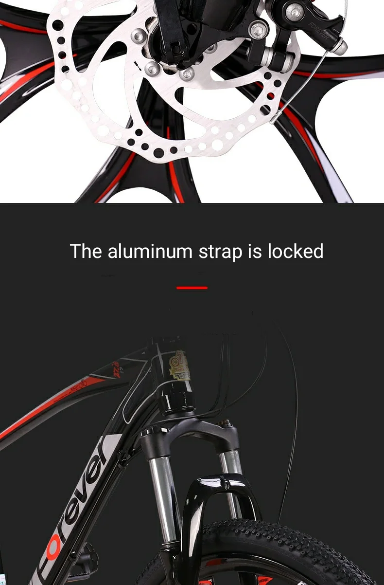 Cheap Mountain Bike 30 Speed Variable Speed 27.5 inch Male and Female Racing Cross-country Wheel Aluminum Alloy for Adults 2