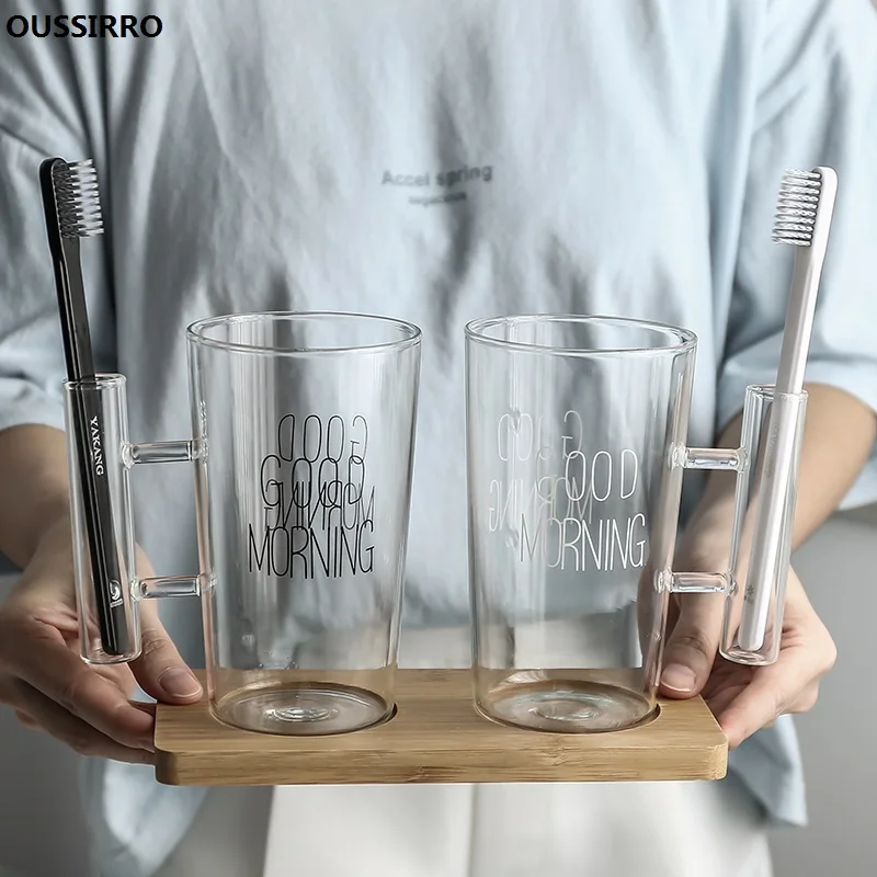 OUSSIRRO Creative Japanese-style Circular glass Cups Toothbrush Holder Cup glass Cup Couple Wash Tooth Mug Bathroom Sets W2887
OUSSIRRO Creative Japanese-style Circular glass Cups Toothbrush Holder Cup glass Cup Couple Wash Tooth Mug Bathroom Sets W2887