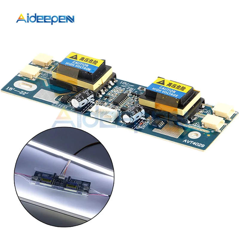 10-30V New Universal CCFL Inverter LCD Display Monitor Module 4 Lamp lcd Inverter for Laptop 15-22" Widescreen
10-30V New Universal CCFL Inverter LCD Display Monitor Module 4 Lamp lcd Inverter for Laptop 15-22" Widescreen