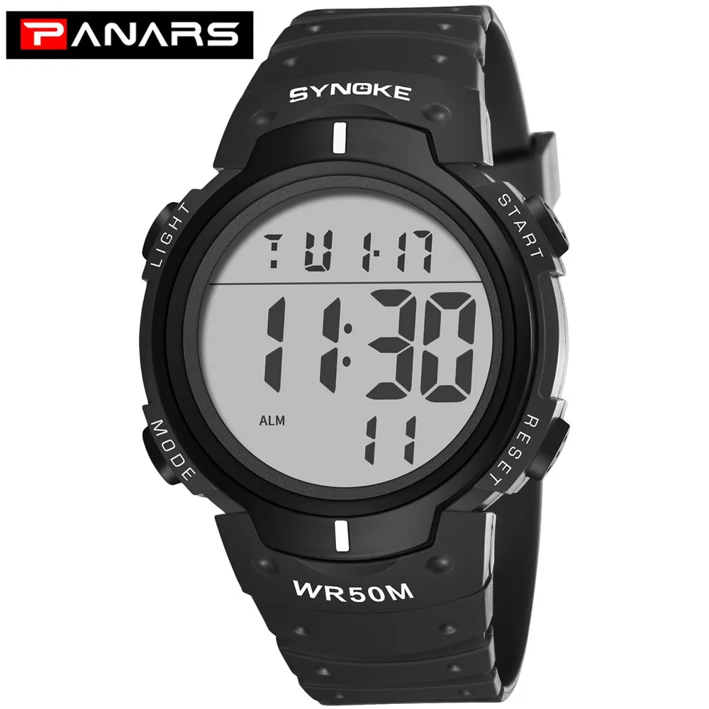 PANARS Men Digital Watch Luxury Fashion Outdoor Sports Wrist Watch Pedometer LED Classic Alarm Clock Sports Watches for Men
PANARS Men Digital Watch Luxury Fashion Outdoor Sports Wrist Watch Pedometer LED Classic Alarm Clock Sports Watches for Men