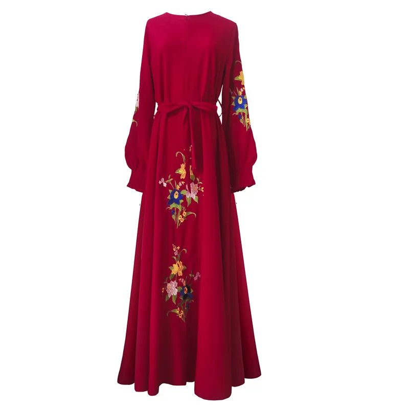 Fashion new Middle East Indonesia embroidered slim dress Maxi dress kaftan dubai abaya turkey muslim dress evening
Fashion new Middle East Indonesia embroidered slim dress Maxi dress kaftan dubai abaya turkey muslim dress evening