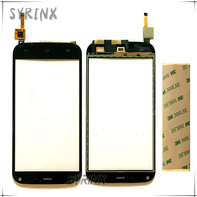 Syrinx с 3M лентой мобильный телефон сенсорный экран сенсор для Fly IQ459 Quad EVO Chic 2