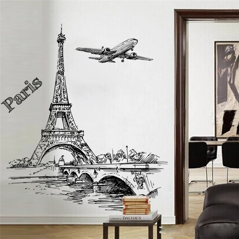 creative sketch tower bridge wall decals bedroom home decor 50*70cm scenery wall stickers pvc mural art diy posters
creative sketch tower bridge wall decals bedroom home decor 50*70cm scenery wall stickers pvc mural art diy posters