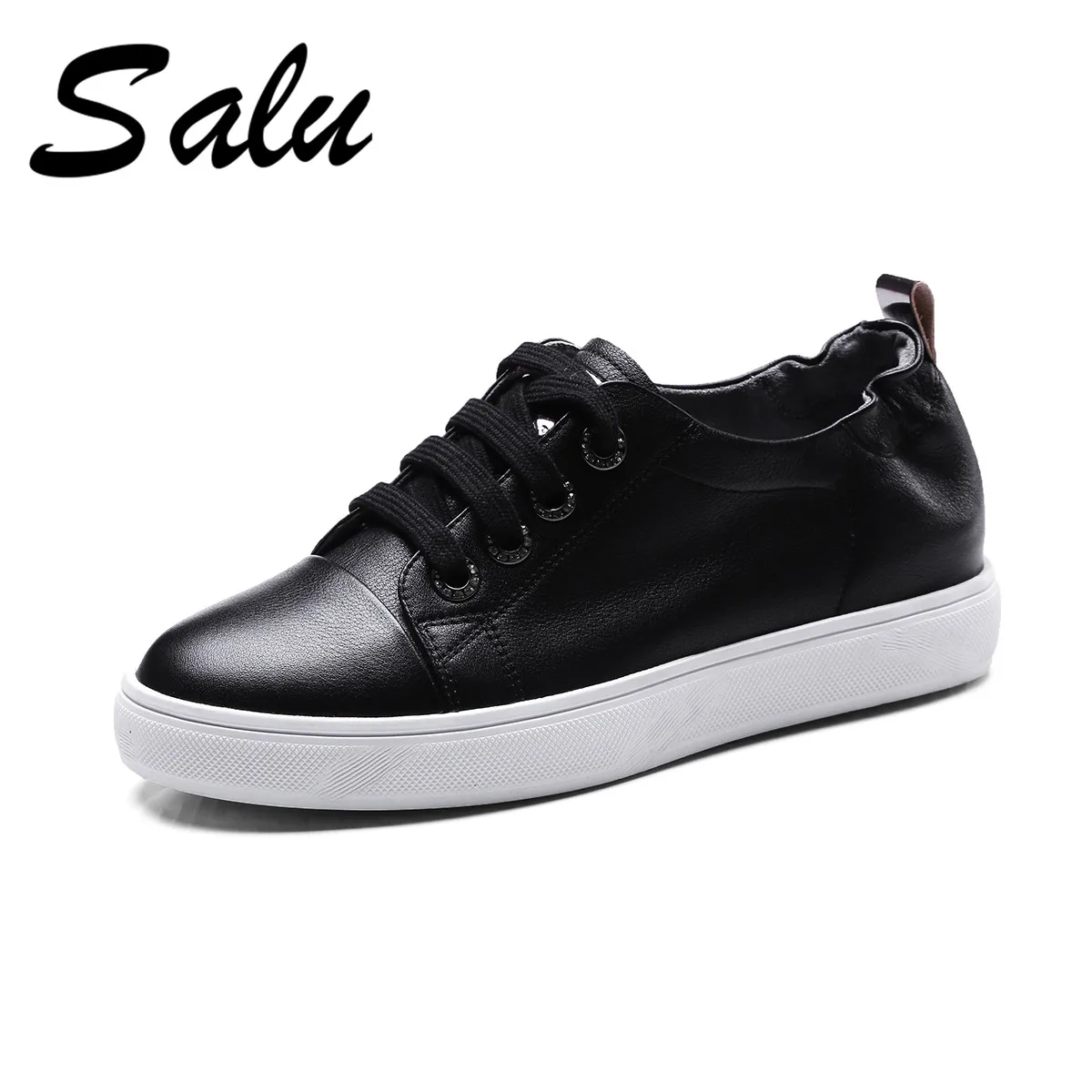 Salu 2019 Brogue Shoes Woman Platform Oxfords British Style Creepers Genuine leather Casual Women Shoes Lace Up Footwear
Salu 2019 Brogue Shoes Woman Platform Oxfords British Style Creepers Genuine leather Casual Women Shoes Lace Up Footwear