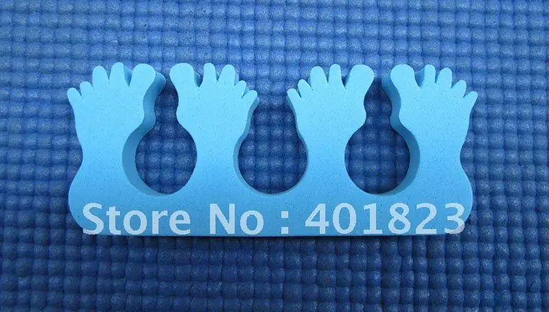 FREE SHIPPING 50 pcs/lot nail care EVA Soft Finger Toe Separator for nail art blue foot
FREE SHIPPING 50 pcs/lot nail care EVA Soft Finger Toe Separator for nail art blue foot