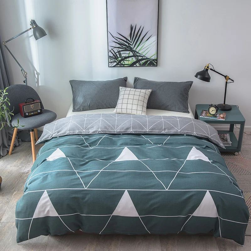 Modern Geometric Triangle Printed Duvet Cover 100% Cotton Fabric Quilt Cover Twin Full Queen King Adult Children Comforter Cover
Modern Geometric Triangle Printed Duvet Cover 100% Cotton Fabric Quilt Cover Twin Full Queen King Adult Children Comforter Cover