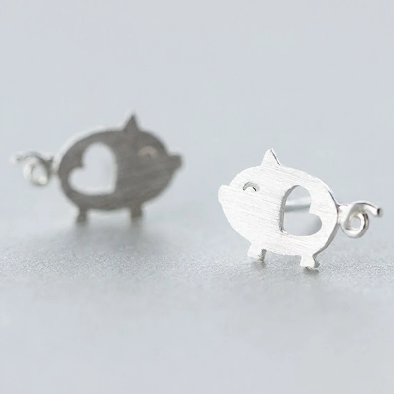 2018 Fashion Simple Creative Zodiac Pig Earrings For Women Exquisite Lovely Silver Animal Ear Studs Grils
2018 Fashion Simple Creative Zodiac Pig Earrings For Women Exquisite Lovely Silver Animal Ear Studs Grils
