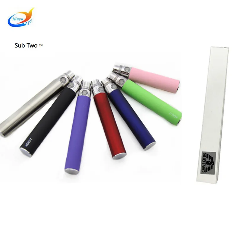 EGO T Battery 1100mah for ce4 ce5 h2 atomizer battery electronic cigarette battery for vape kits vaporizer
EGO T Battery 1100mah for ce4 ce5 h2 atomizer battery electronic cigarette battery for vape kits vaporizer