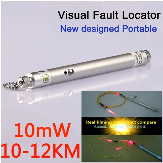 10mW 10~12KM Pen Type Visual Fault Locator VFL Red Laser Light Fiber Optic Cable Tester Optical Fiber Laser Pointer,VD-VFL10
10mW 10~12KM Pen Type Visual Fault Locator VFL Red Laser Light Fiber Optic Cable Tester Optical Fiber Laser Pointer,VD-VFL10