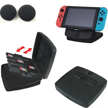 2 in 1 Storage Stand Foldable Playstand Holder With Game Card Micro SD Cards Storage Case Box For Nintendo Nintend Switch NS NX
2 in 1 Storage Stand Foldable Playstand Holder With Game Card Micro SD Cards Storage Case Box For Nintendo Nintend Switch NS NX