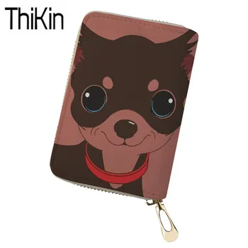 THIKIN Ladies Clutch Card&ID Holder Women Chihuahua Printing Wallets for Credit Card Feminine Fashion PU Leather Cardholder
THIKIN Ladies Clutch Card&ID Holder Women Chihuahua Printing Wallets for Credit Card Feminine Fashion PU Leather Cardholder