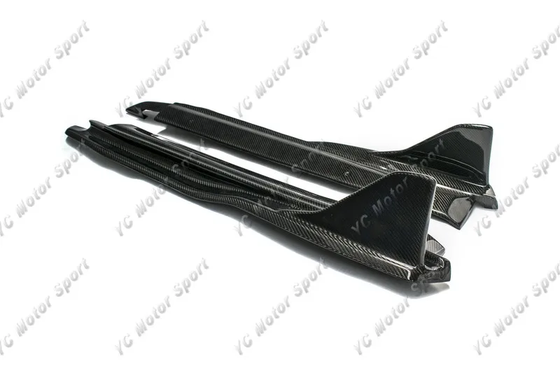 2017-2018 Porsche Cayman Boxster 718 Arma Style Side Skirt Underboard Extension CF (7)