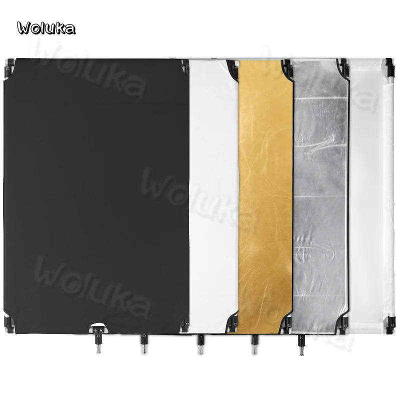 Pro Studio 60x90cm 5-in-1 Flag Panel Cltoh Reflector Diffuser Fotografia Acessorios Camera Photo Studio w/ 1/4" Screw CD50 T06 H
Pro Studio 60x90cm 5-in-1 Flag Panel Cltoh Reflector Diffuser Fotografia Acessorios Camera Photo Studio w/ 1/4" Screw CD50 T06 H
