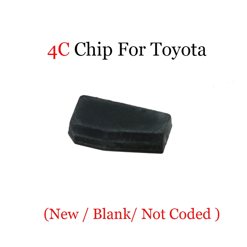 Remote Car key Immobiliser Transponder Chip 4C For Toyota Corolla Crown 2005-2011 (New / Blank / Not Coded)
Remote Car key Immobiliser Transponder Chip 4C For Toyota Corolla Crown 2005-2011 (New / Blank / Not Coded)