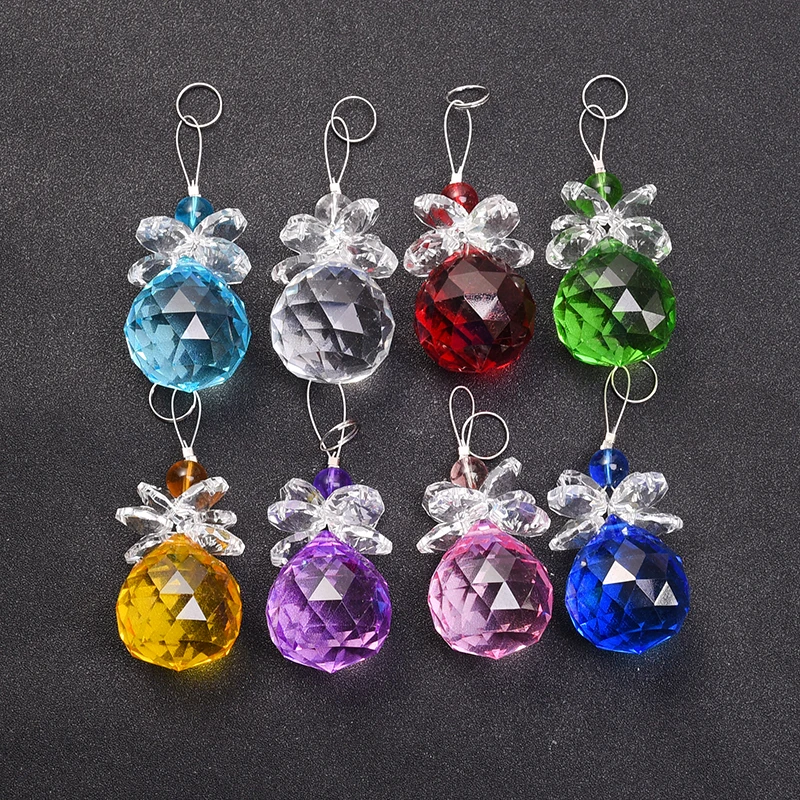 1PCS Crystal Suncatcher Ball Hanging Pendant Handmade DIY Ornament Wedding Home Decoration
1PCS Crystal Suncatcher Ball Hanging Pendant Handmade DIY Ornament Wedding Home Decoration