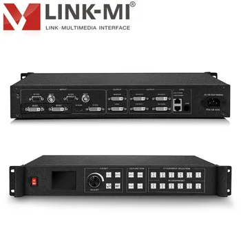 LINK-MI LM-VC86 Multi-Image Splicing Processor Input interface 1 DVI, 1 HDMI, 2 VGA, 2 BNC Output 4 DVI, 1 DVI loop, 1 DVI monit
LINK-MI LM-VC86 Multi-Image Splicing Processor Input interface 1 DVI, 1 HDMI, 2 VGA, 2 BNC Output 4 DVI, 1 DVI loop, 1 DVI monit