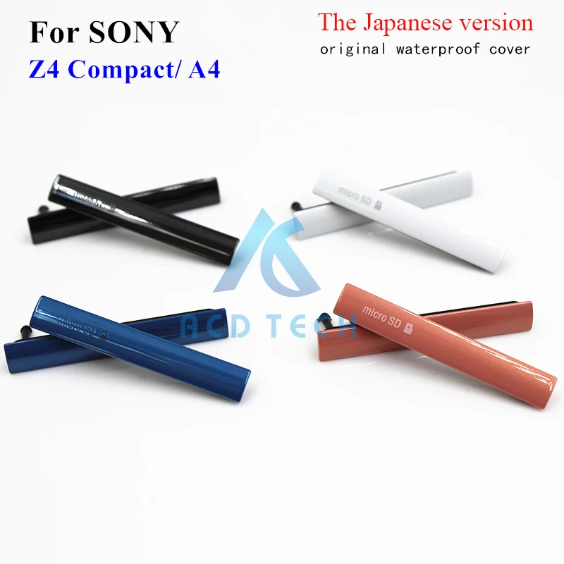 10pcs/lot Original New USB Charging Port Dust Plug Cover +Micro SD +SIM Card Slot Cover for Sony Xperia A4 SO-04G Z4 Compact
10pcs/lot Original New USB Charging Port Dust Plug Cover +Micro SD +SIM Card Slot Cover for Sony Xperia A4 SO-04G Z4 Compact