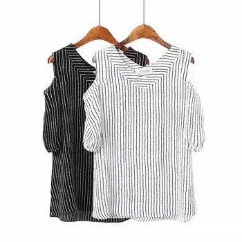Oversize Plus Size T Shirt 2019 New Spring Summer Striped t-shirt Women Short Sleeve Tops Tshirt Summer Tee Shirt
Oversize Plus Size T Shirt 2019 New Spring Summer Striped t-shirt Women Short Sleeve Tops Tshirt Summer Tee Shirt