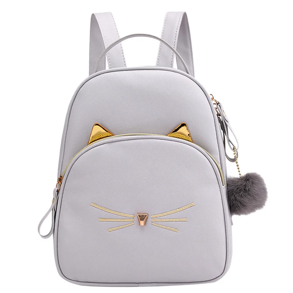 Fashion Women Backpack Students Hairball Solid Color School BagsGirls Cute Backpack Shoulder Bag Mochila Escolar #LR2
Fashion Women Backpack Students Hairball Solid Color School BagsGirls Cute Backpack Shoulder Bag Mochila Escolar #LR2