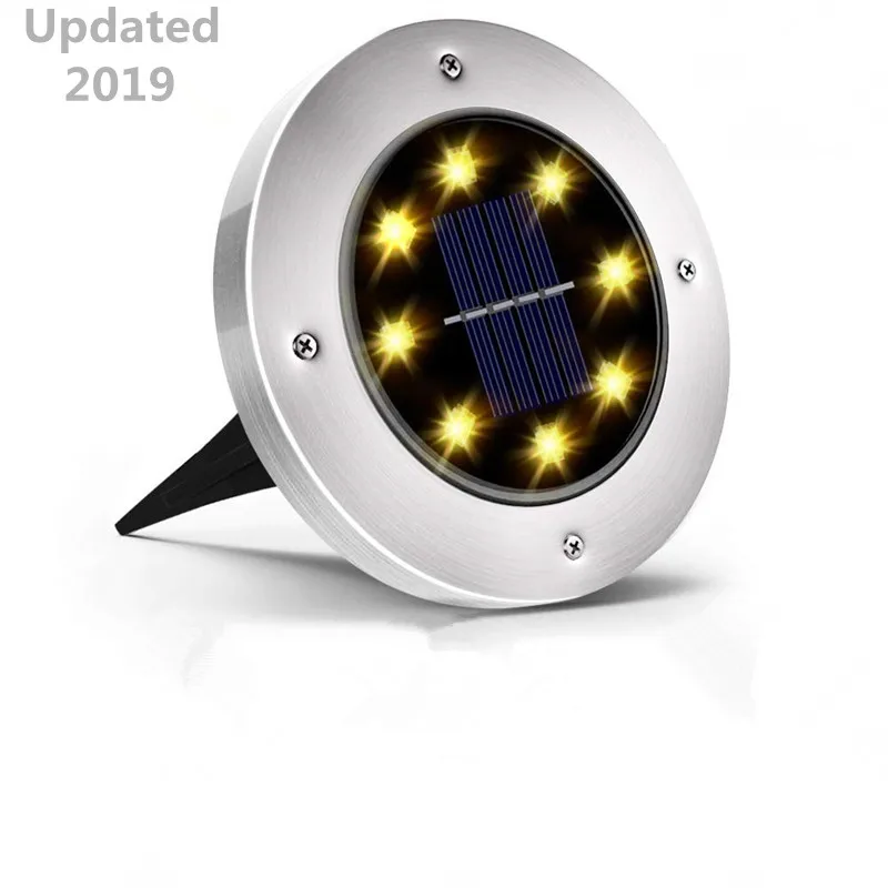 Solar Light Led Outdoor Garden Step Light 8 LED Solar Outdoor Light Pathway in-Ground Lawn Yard Deck Patio Walkway -Warm/White
Solar Light Led Outdoor Garden Step Light 8 LED Solar Outdoor Light Pathway in-Ground Lawn Yard Deck Patio Walkway -Warm/White
