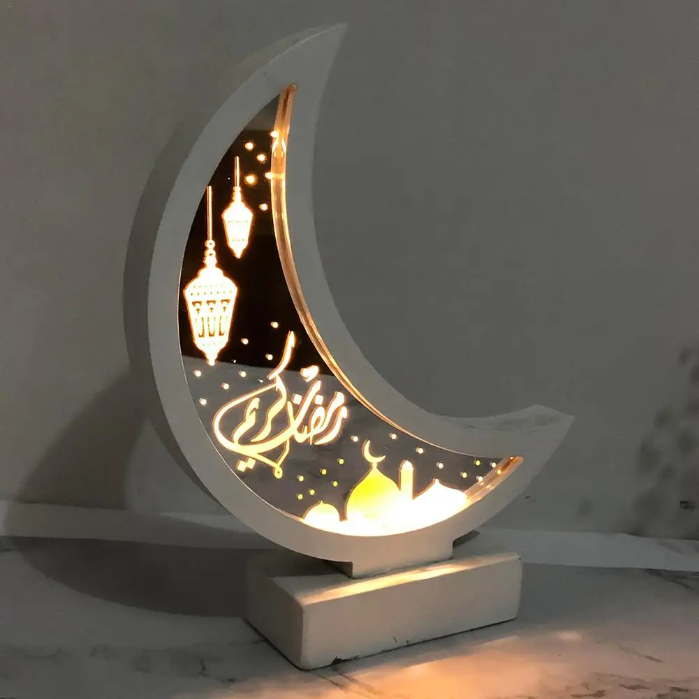 LED Wood Lamp Islamic Ramadan Lamp Night Lamp Decorative Wood Lamp Moon Modeling Decorative Night Lamp
LED Wood Lamp Islamic Ramadan Lamp Night Lamp Decorative Wood Lamp Moon Modeling Decorative Night Lamp