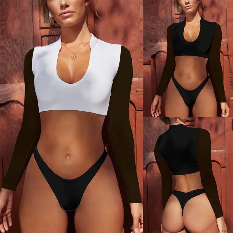 Bikini 2018 Women sexy Solid set Push-Up Padded Swimwear Bathing Swimsuit Beachwear New Bathing Suit
Bikini 2018 Women sexy Solid set Push-Up Padded Swimwear Bathing Swimsuit Beachwear New Bathing Suit