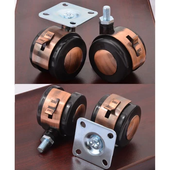 4Pcs/Lot 2" Twin Swivel Wheel Caster locking plate universal furniture Castor Wit Brake Zinc Red Bronze
4Pcs/Lot 2" Twin Swivel Wheel Caster locking plate universal furniture Castor Wit Brake Zinc Red Bronze