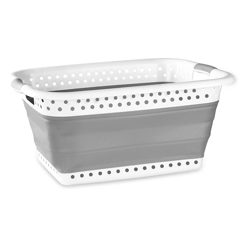 Collapsible Laundry Basket Space Saving Folding Cloth Washing Storage Container PAK55
Collapsible Laundry Basket Space Saving Folding Cloth Washing Storage Container PAK55