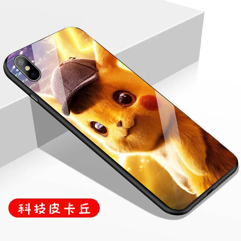 2019 Anime Pokemon Smartphone cases Pikachu Pocket Monsters Cosplay Ornaments Phone Case Glass Protected Shell for Iphone
2019 Anime Pokemon Smartphone cases Pikachu Pocket Monsters Cosplay Ornaments Phone Case Glass Protected Shell for Iphone