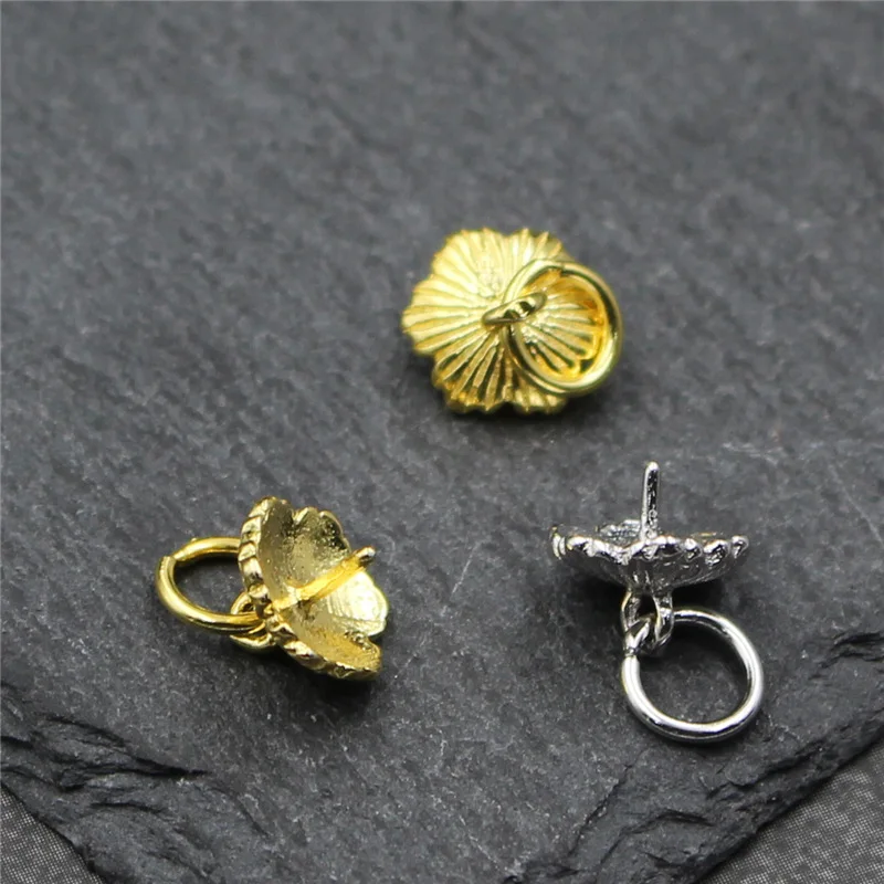 100% 925 Sterling Silver Pearls Pendant Trays Clasps Flower Connector Clasp Bails For Crystal Beads Charms DIY Jewelry Making
100% 925 Sterling Silver Pearls Pendant Trays Clasps Flower Connector Clasp Bails For Crystal Beads Charms DIY Jewelry Making