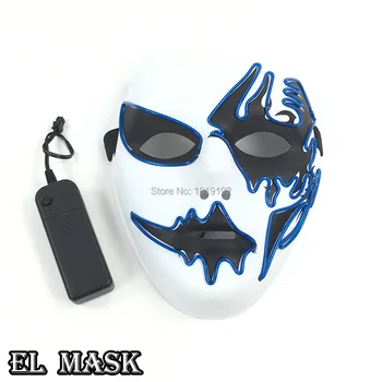 Wholesale 10 pcs LED Death mask ghost mask with DJ Dance masquerade Plastic halloween Mask For Wedding Party Supplies Decoration
Wholesale 10 pcs LED Death mask ghost mask with DJ Dance masquerade Plastic halloween Mask For Wedding Party Supplies Decoration