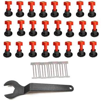 Tool Parts 75pcs/set Level Wedges Tile Spacers Pliers Leveler Tiling Brick Floor Leveling Locator Clip Aid Replace Needle Tools
Tool Parts 75pcs/set Level Wedges Tile Spacers Pliers Leveler Tiling Brick Floor Leveling Locator Clip Aid Replace Needle Tools