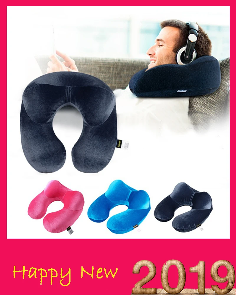 U shape Pillows Inflatable Neck Pillow Sleep Textiles Comfortable Form Cushion Journey From Aircraft Travel Accessories
U shape Pillows Inflatable Neck Pillow Sleep Textiles Comfortable Form Cushion Journey From Aircraft Travel Accessories