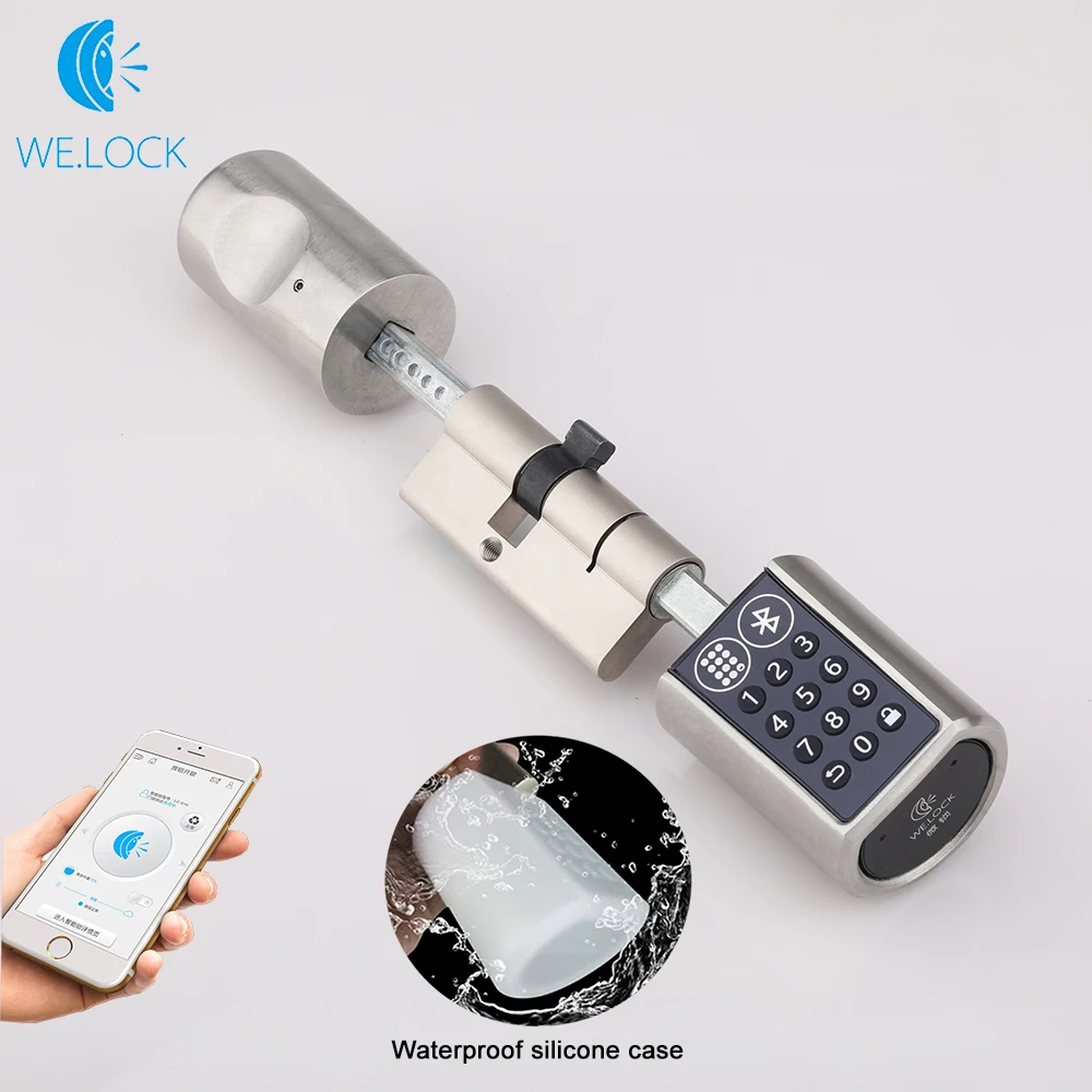 2019 Password Smart Lock Cylinder Home Keyless Electronic Lock Core with Bluetooth Mobile App Multi-function Intelligent
2019 Password Smart Lock Cylinder Home Keyless Electronic Lock Core with Bluetooth Mobile App Multi-function Intelligent