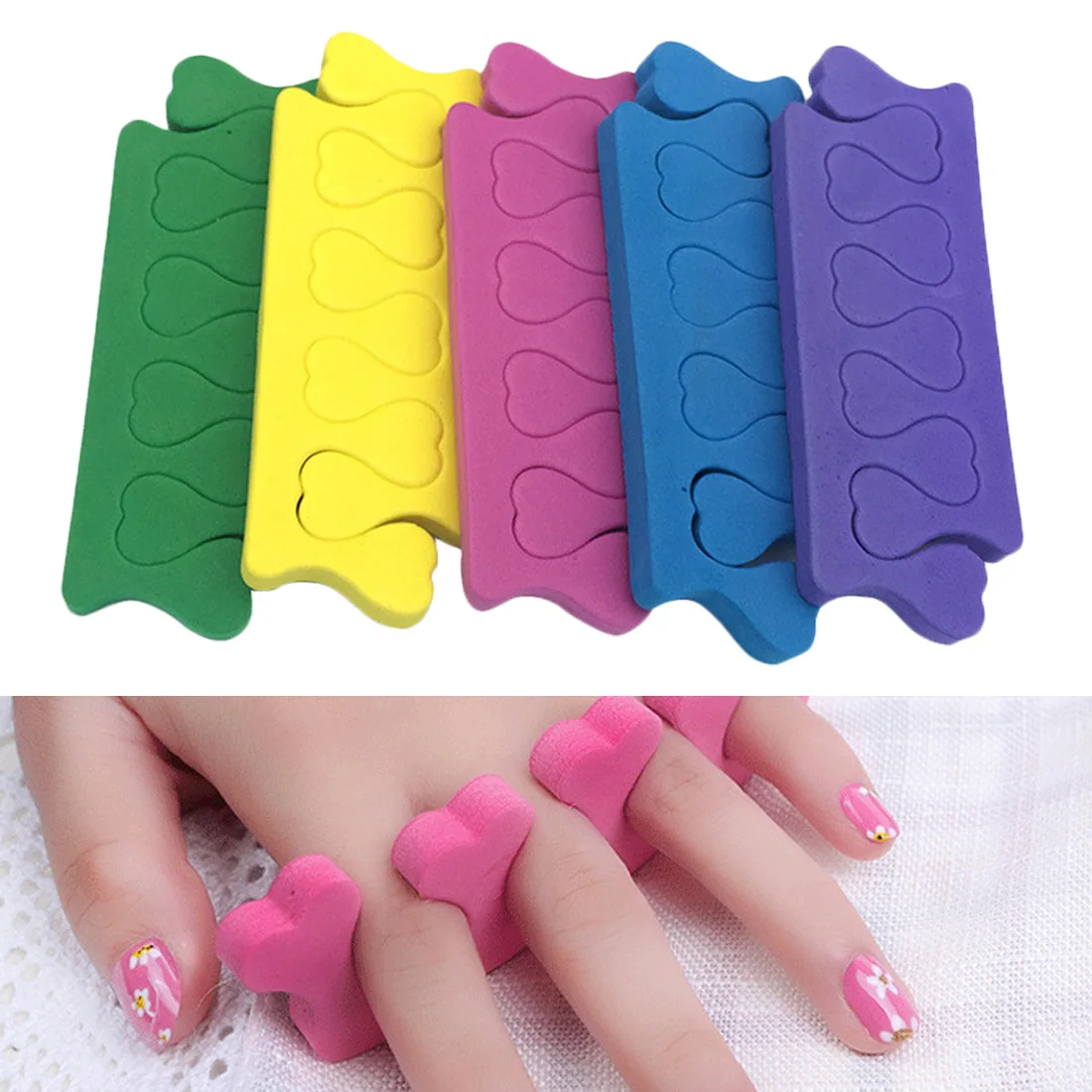 Cute Candy Color Fingers 10Pcs Soft Foam Love Split Toe Cotton Toe Fingers Cotton Finger Toe Separator Manicure Manicure Tools
Cute Candy Color Fingers 10Pcs Soft Foam Love Split Toe Cotton Toe Fingers Cotton Finger Toe Separator Manicure Manicure Tools
