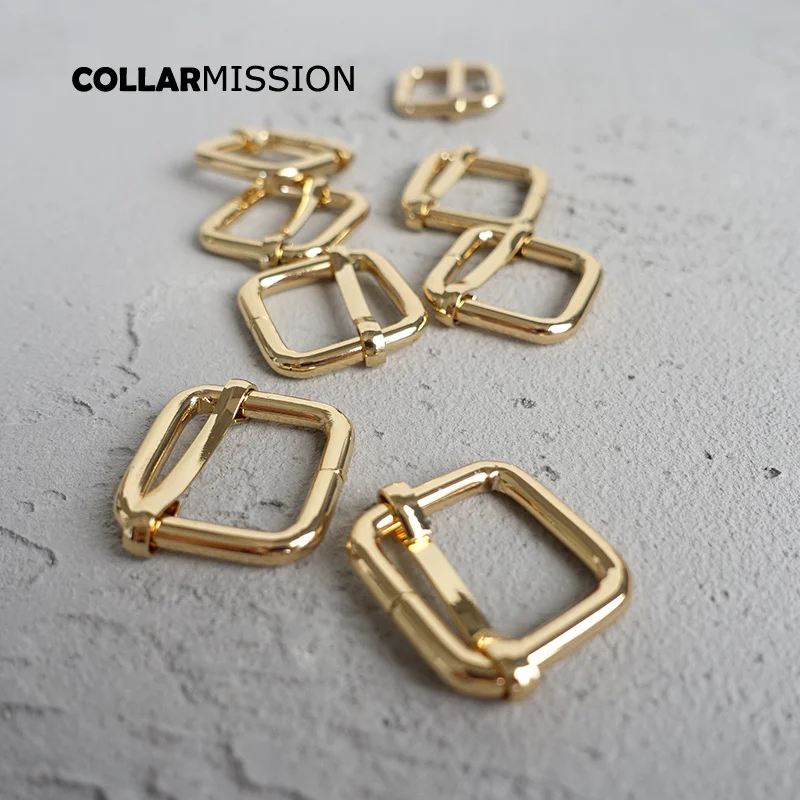 Metal accessory for DIY dog collar 20mm Webbing Strap LeatherCraft Sewing mountaineering Bag Parts golden adjuster buckle LXK20J
Metal accessory for DIY dog collar 20mm Webbing Strap LeatherCraft Sewing mountaineering Bag Parts golden adjuster buckle LXK20J