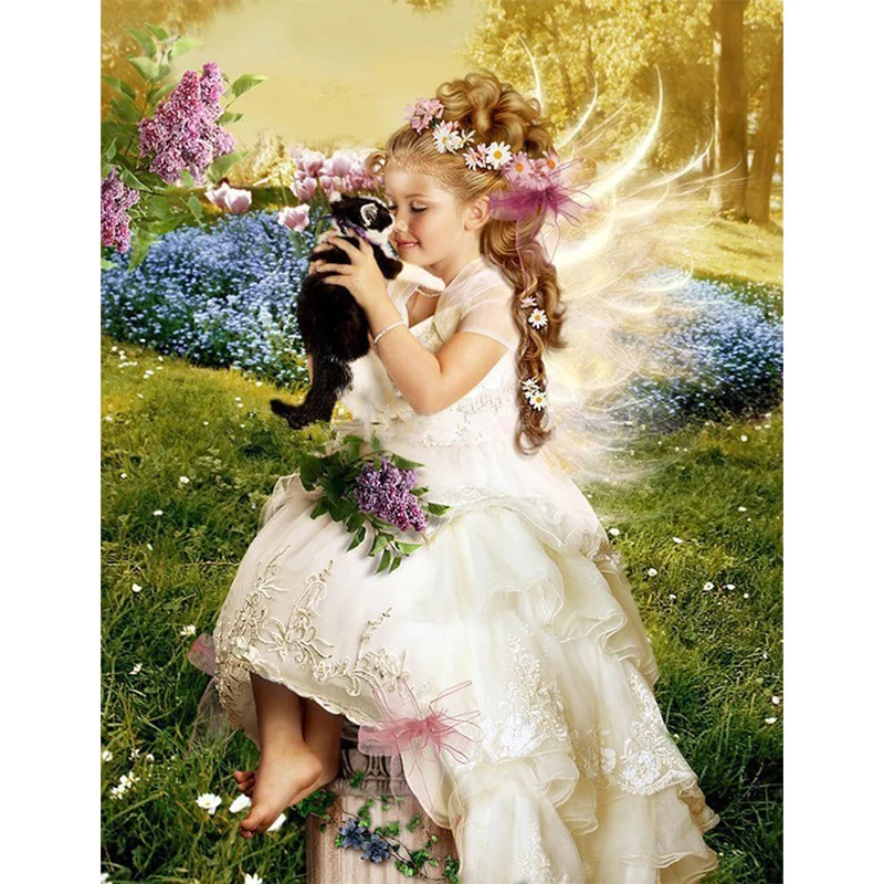 Cross Stitch 3d Diy Diamond Painting Rhinestones Embroidery Resin Set Canvas Oil Crafts Fabric Mosaic Handmade Child Angel CQ166
Cross Stitch 3d Diy Diamond Painting Rhinestones Embroidery Resin Set Canvas Oil Crafts Fabric Mosaic Handmade Child Angel CQ166